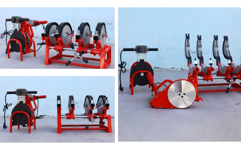 Máy hàn nhiệt ống cho cỡ ống trung bình (40 - 110 mm)