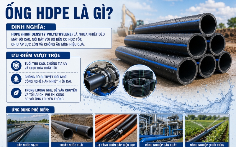 Ống HDPE là gì?