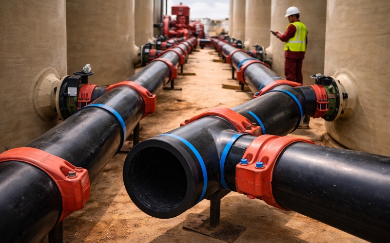 Ống hdpe tuổi thọ cao, vận hành ổn định lâu dài