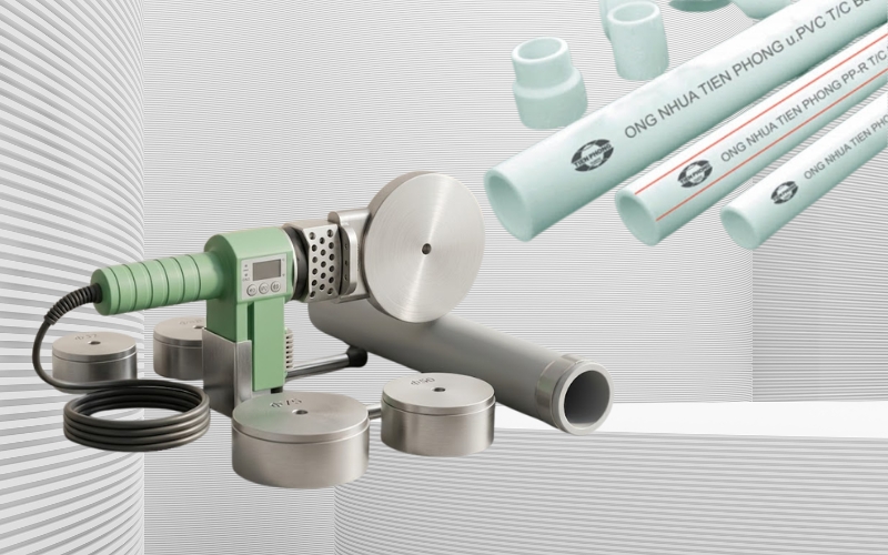 Phân loại các dòng máy hàn nhiệt PPR theo kích thước ống