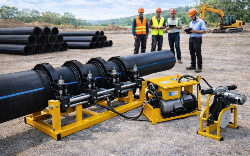 Thông số máy hàn ống nhựa thủy lực HM-BFM200