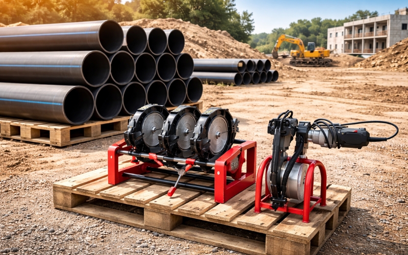 Vì sao cần máy hàn ống HDPE chuyên dụng?