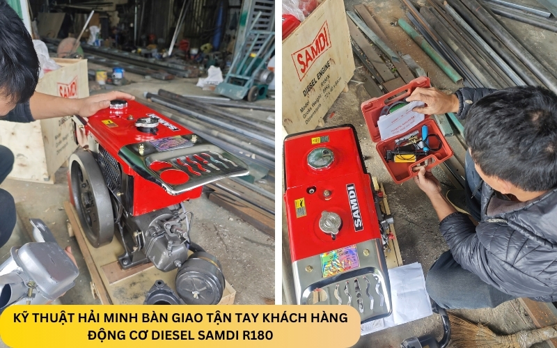 Động cơ Diesel Samdi R180