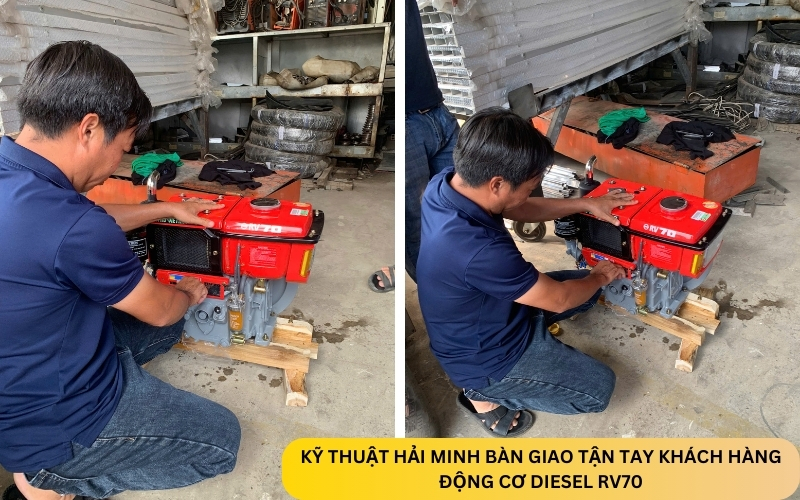 Động cơ diesel RV70