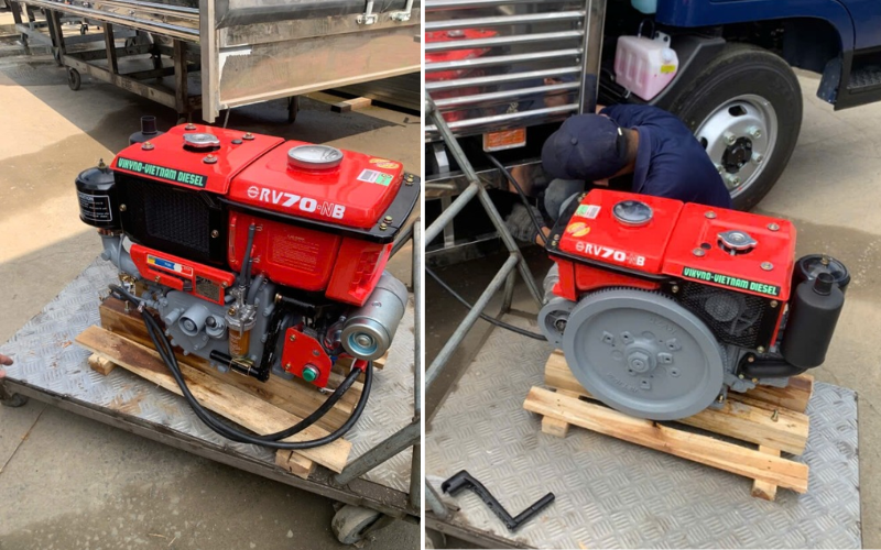 Động cơ diesel RV70