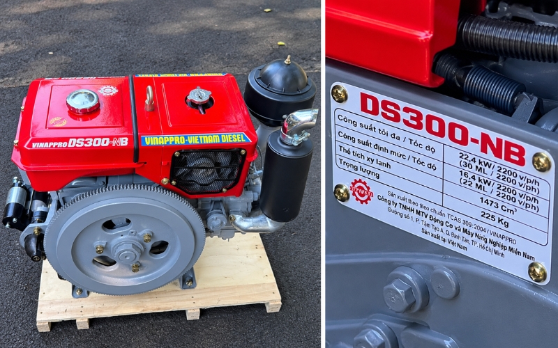 Thông số kỹ thuật của động cơ Diesel DS240-N