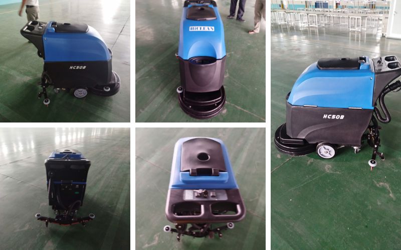 Kỹ thuật giao Máy chà sàn Hiclean HC50B cho khách