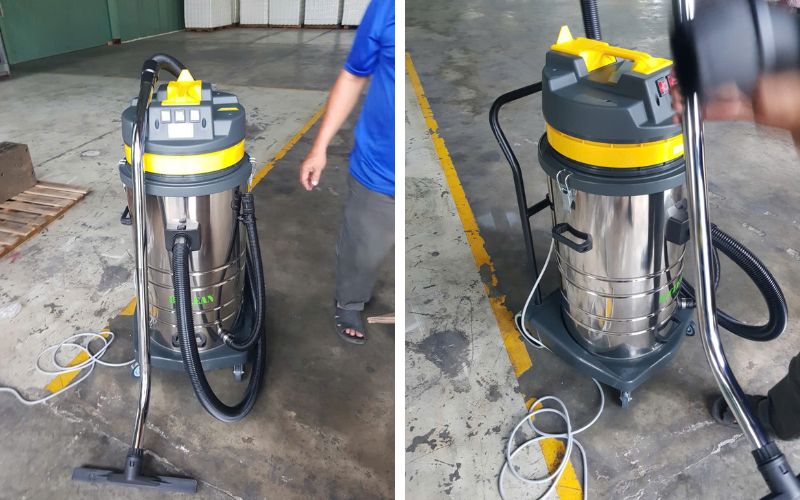 Kỹ thuật Hải Minh bàn giao Máy hút bụi HiClean HC 80