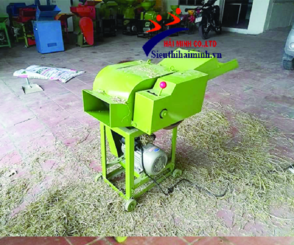 Máy thái cỏ HM ZT-0.6 băm được cỏ nhanh chóng
