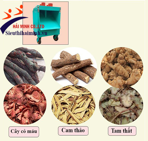 Máy băm cây thuốc ưa chuộng