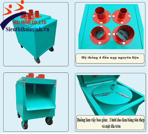 Máy băm cây thuốc uy tín