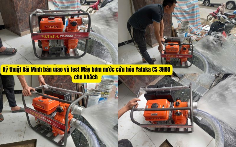 Máy bơm nước cứu hỏa Yataka CS-3H80-3