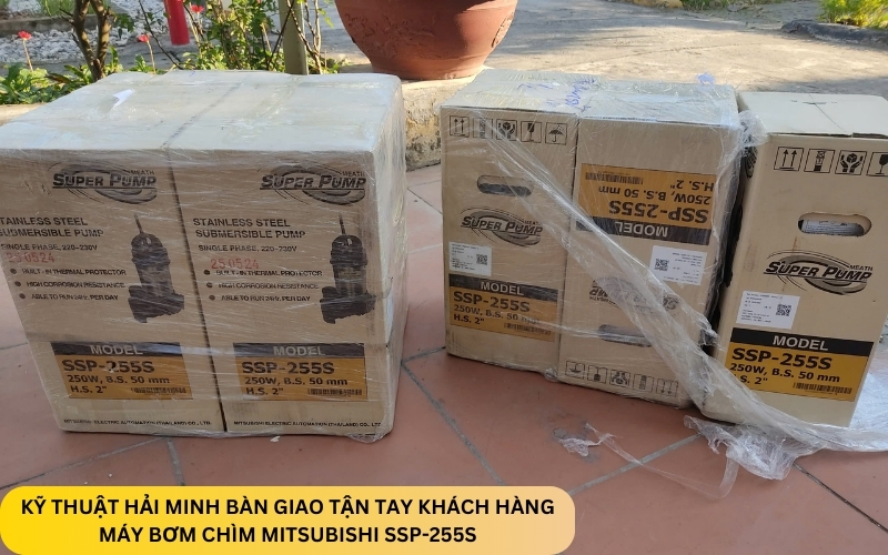 Máy bơm chìm Mitsubishi SSP-255S