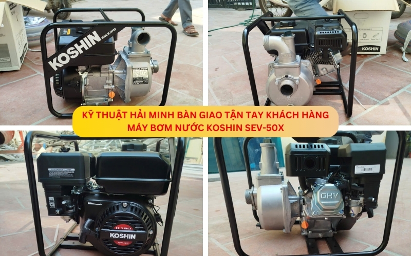 Máy bơm nước KOSHIN SEV-50X