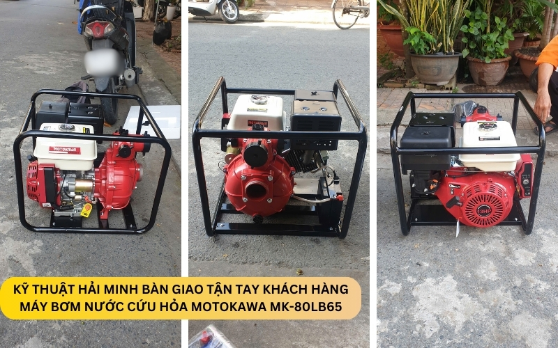 Máy bơm nước cứu hỏa Motokawa MK-80LB65