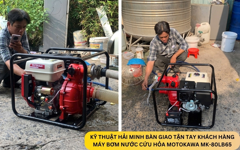 Máy bơm nước cứu hỏa Motokawa MK-80LB65