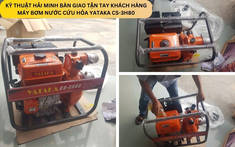 Máy bơm nước cứu hỏa Yataka CS-3H80-1