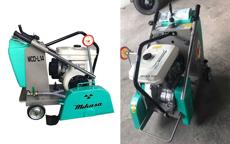Thông số Máy cắt bê tông Mikasa MCD - L14 Nhật