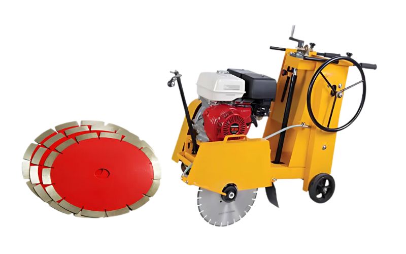 Ứng dụng của máy cắt bê tông nhựa đường CC01