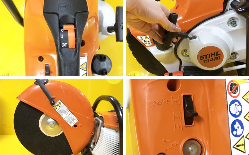 Tính năng của máy cắt bê tông Stihl TS420 (14”)
