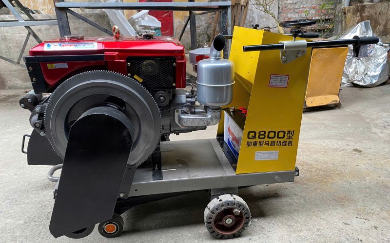 Máy cắt đường bê tông HM-Q800 (Cắt sâu 32cm)