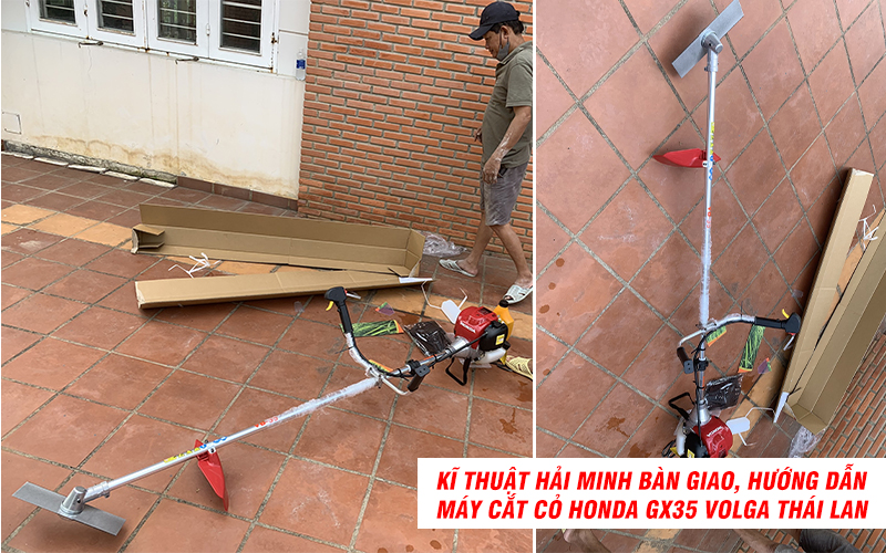 Máy cắt cỏ Honda ​GX35 VOLGA Thái Lan