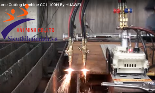 Máy cắt kim loại dùng khí gas CG1-100H (1 ray 1.8m) 