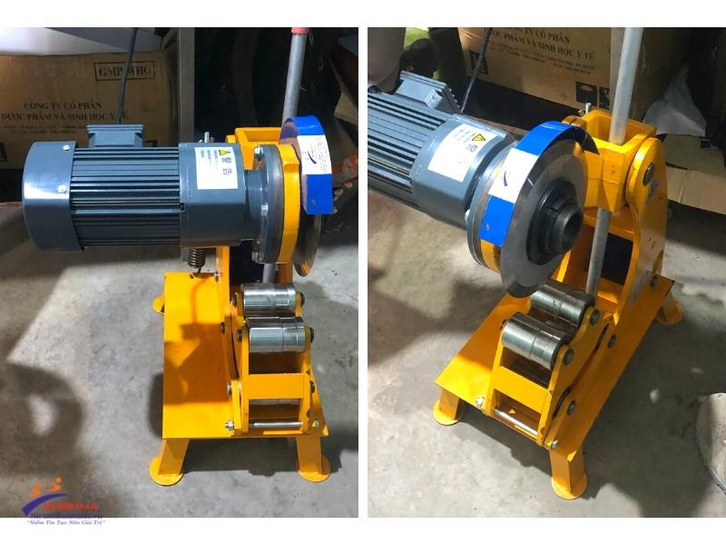 Hình ảnh thực tế máy cắt ống QG275