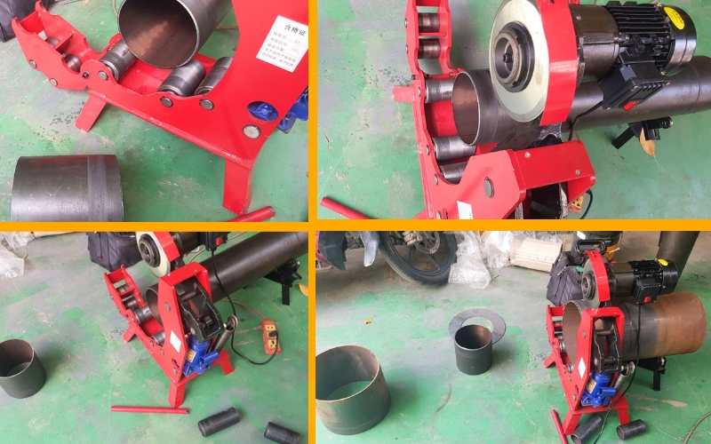 Bàn giao Máy cắt ống QG273 cho khách