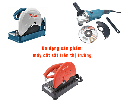 Đa dạng sản phẩm máy cắt sắt trên thị trường