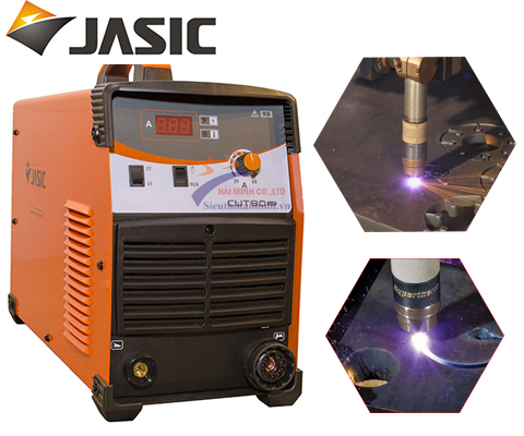Máy cắt plasma Jasic cắt được các vật liệu cứng