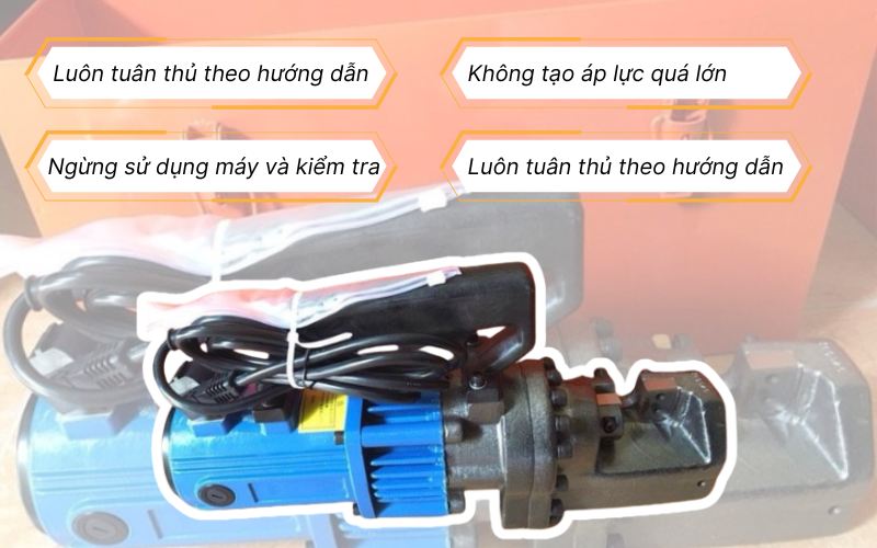 Máy cắt sắt thủy lực cầm tay HM RC-20