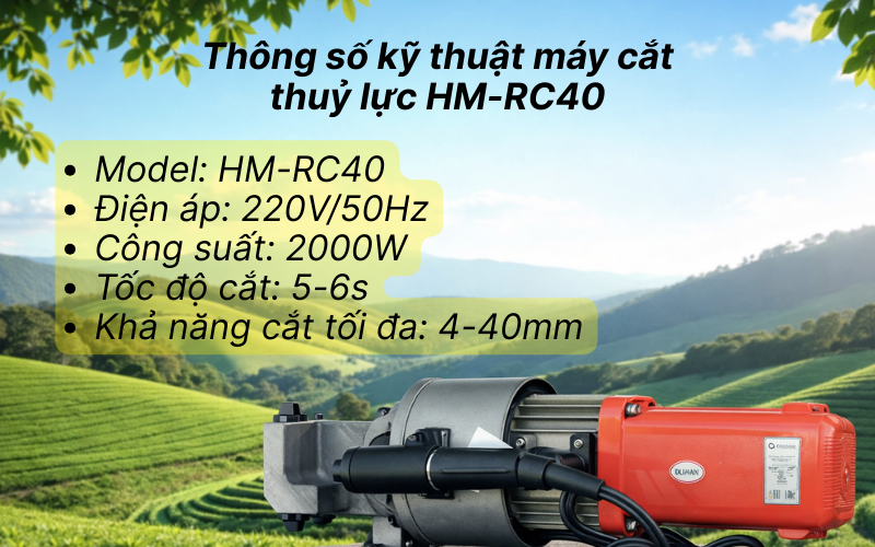 máy cắt sắt HM-RC40