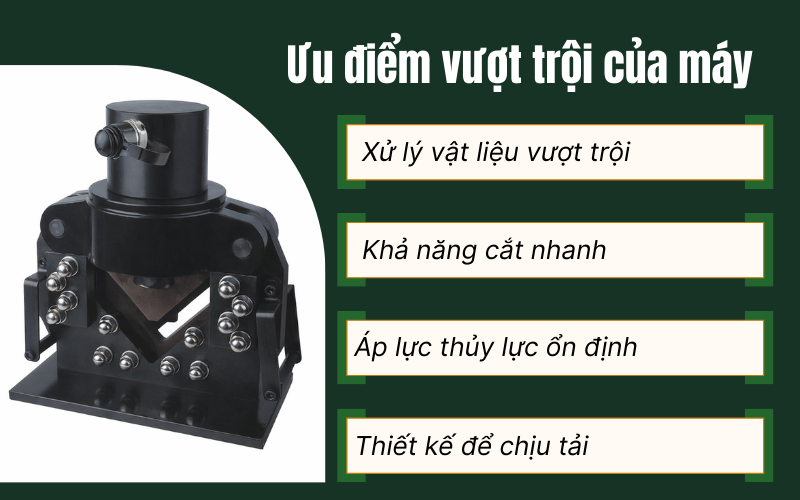 Máy cắt sắt V thủy lực HM CWC100