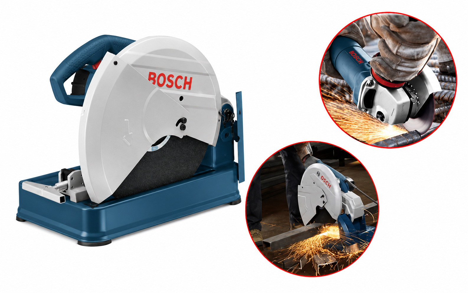 Người sử dụng máy cắt sắt vận hành đúng cách