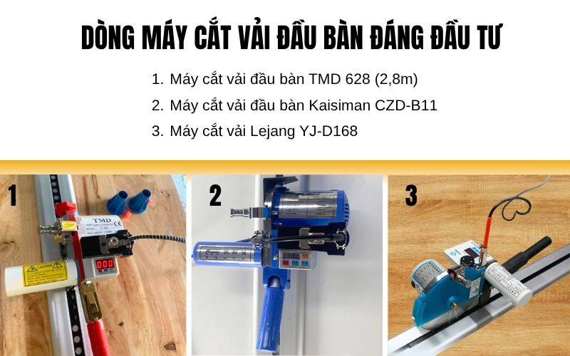 Dòng máy cắt vải đầu bàn đáng đầu tư