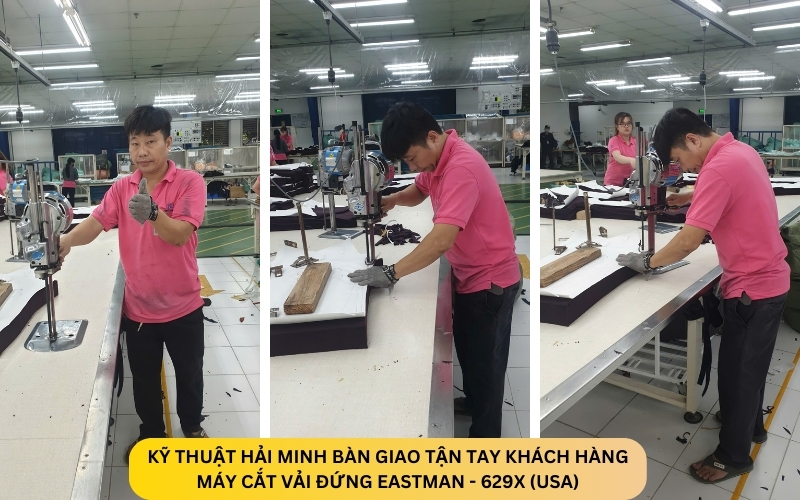 Máy Cắt Vải Đứng EastMan - 629X (USA)