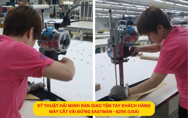 Máy Cắt Vải Đứng EastMan - 629X (USA)