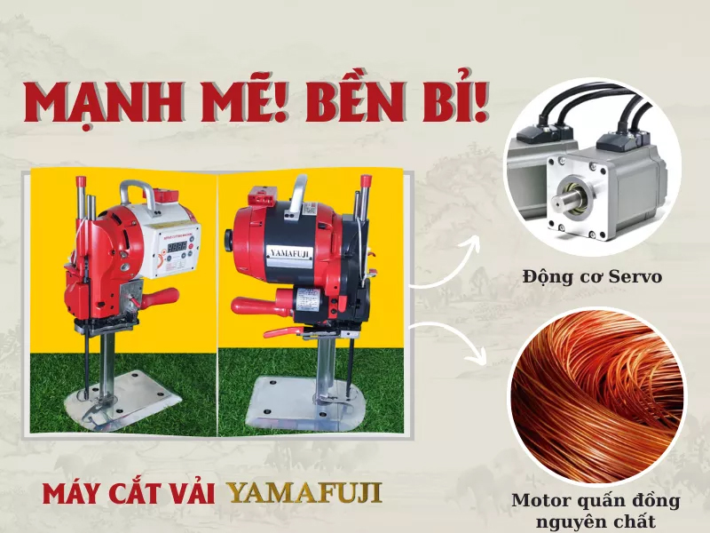nên chọn máy cắt vải có động cơ bền bỉ