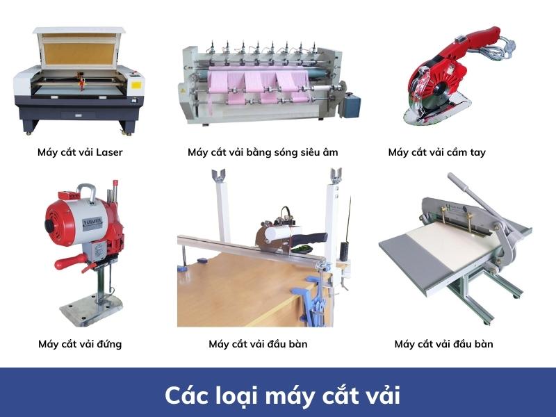 Máy cắt vải có mấy loại?