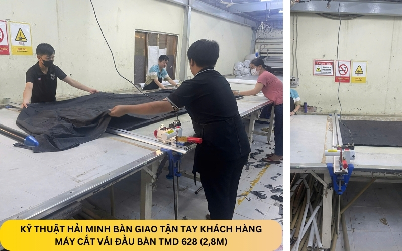 Máy cắt vải đầu bàn TMD 628 (2,8m)
