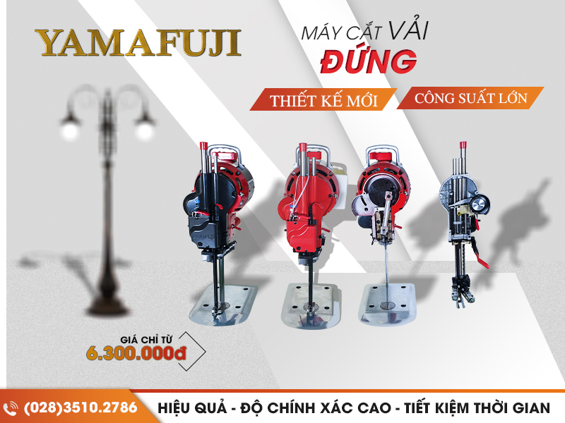 Máy cắt vải đứng Yamafuji chất lượng tốt