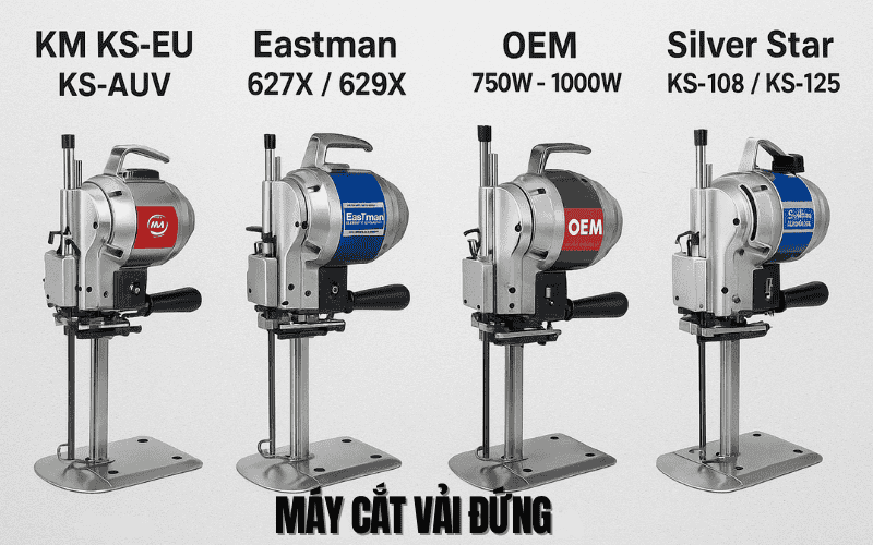 Các dòng máy cắt vải đang được sử dụng phổ biến tại Cần Thơ