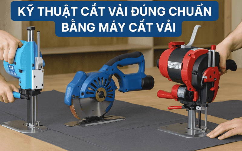 Kỹ Thuật Cắt Vải Đúng Chuẩn Bằng Máy Cắt Vải