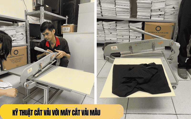 Kỹ thuật cắt vải với máy cắt vải mẫu
