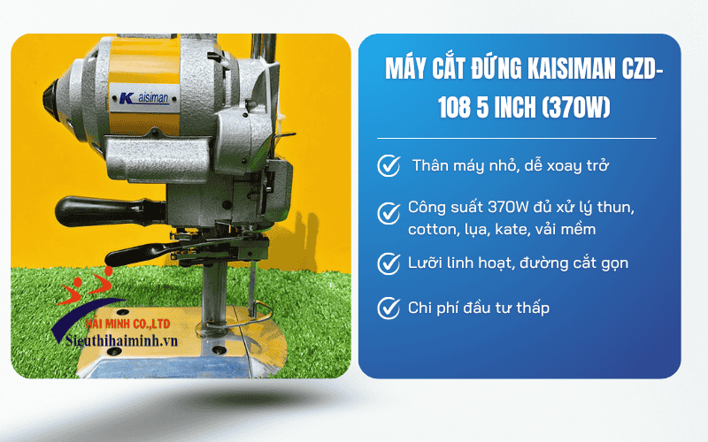 Máy cắt đứng Kaisiman CZD-108 5 inch (370W)