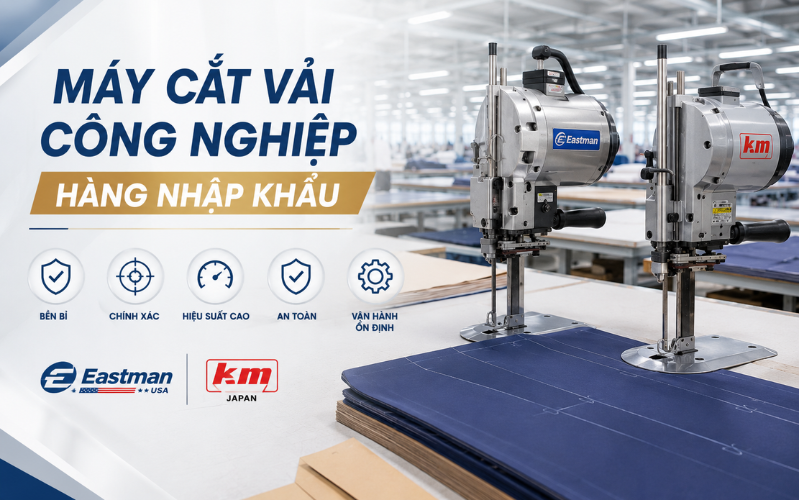 Máy cắt vải công nghiệp hàng nhập khẩu