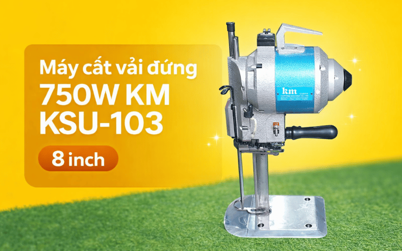 Máy cắt vải đứng 750W KM KSU-103 8 inch