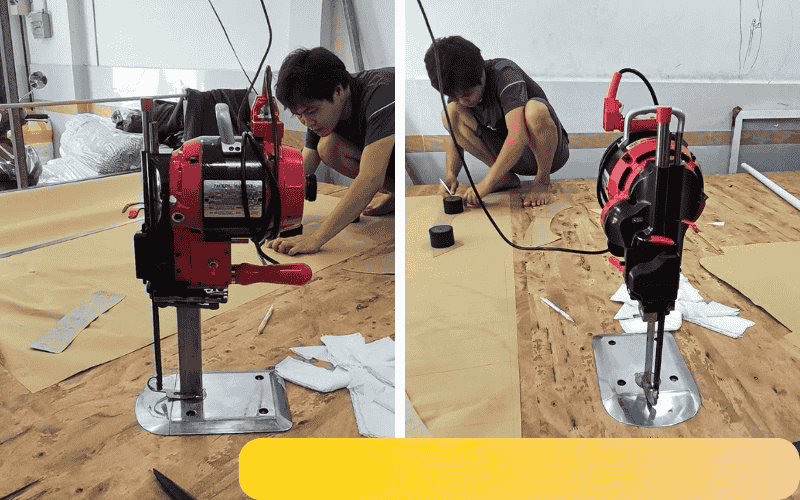 Nên mua máy cắt vải loại nào cho gia đình?