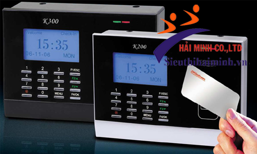 máy chấm công thẻ từ
